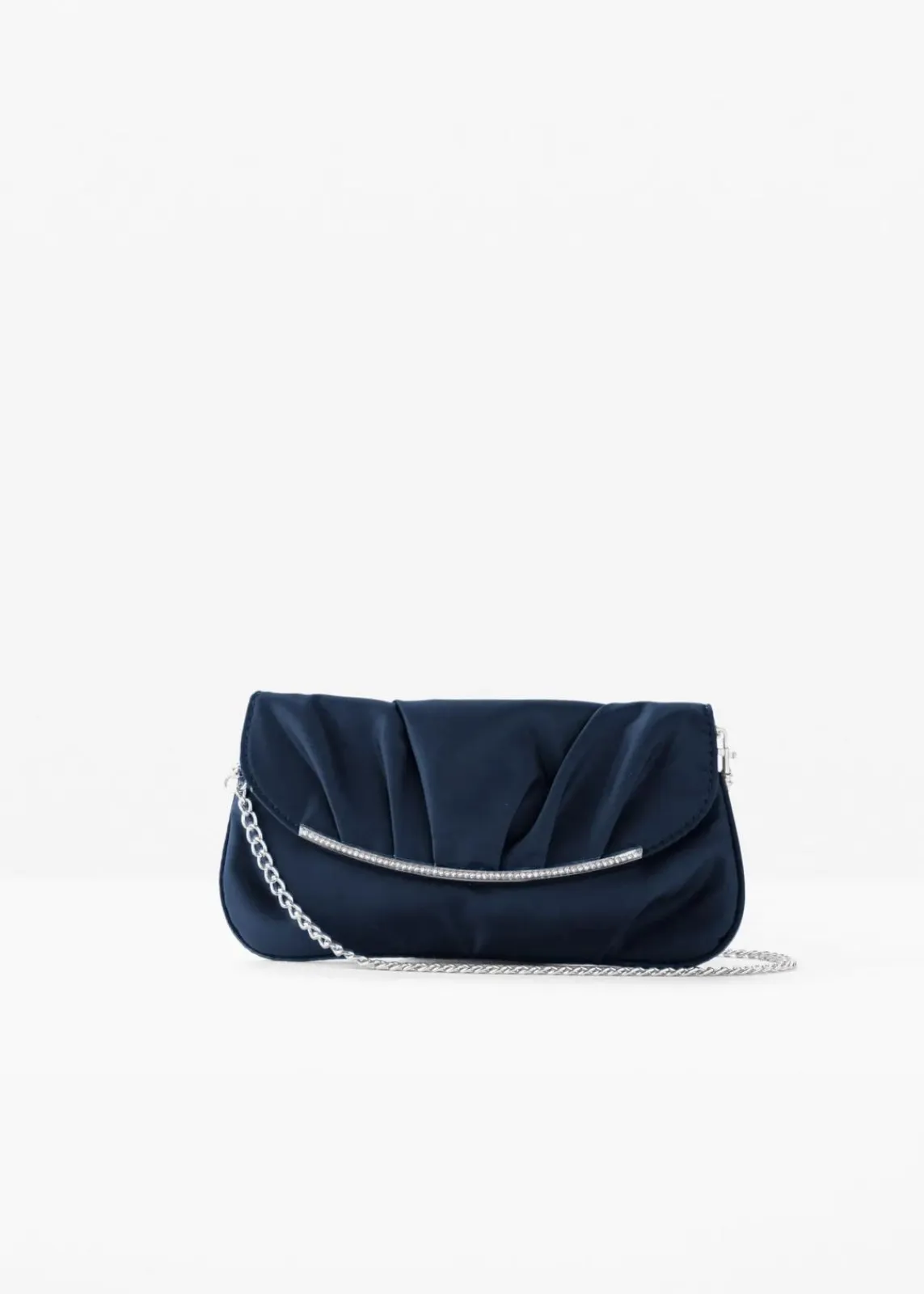 bonprix Festliche Mode|Taschen^Clutch mit Strassverzierung dunkelblau