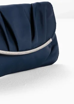 bonprix Festliche Mode|Taschen^Clutch mit Strassverzierung dunkelblau