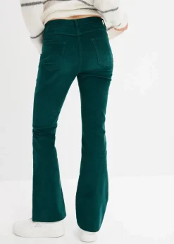 bonprix Bekleidung·Kleider|Hosen^Cordhose tiefgrün