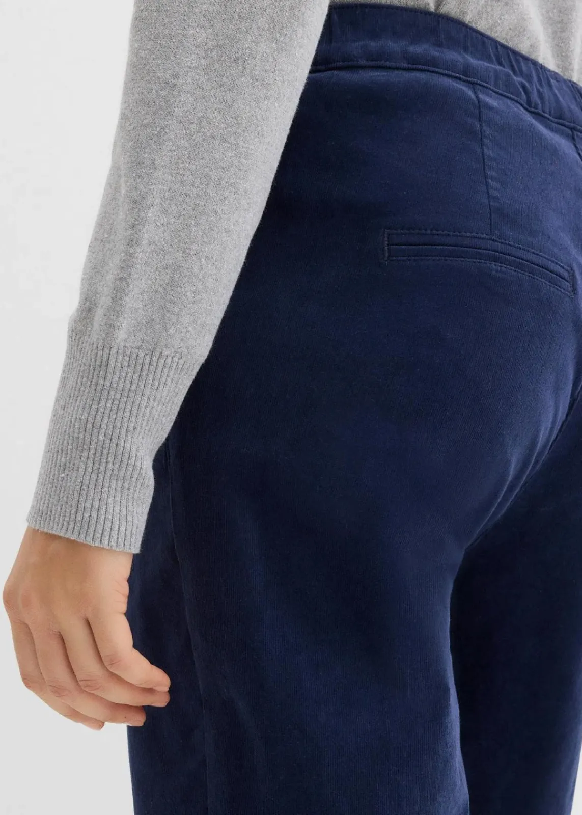 bonprix Bekleidung·Kleider|Nachhaltigere Materialien^Cordhose aus Bio-Baumwolle dunkelblau