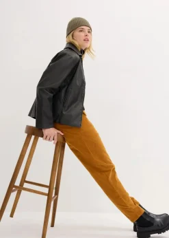 bonprix Hosen|Nachhaltigere Materialien^Cordhose aus Bio-Baumwolle rehbraun