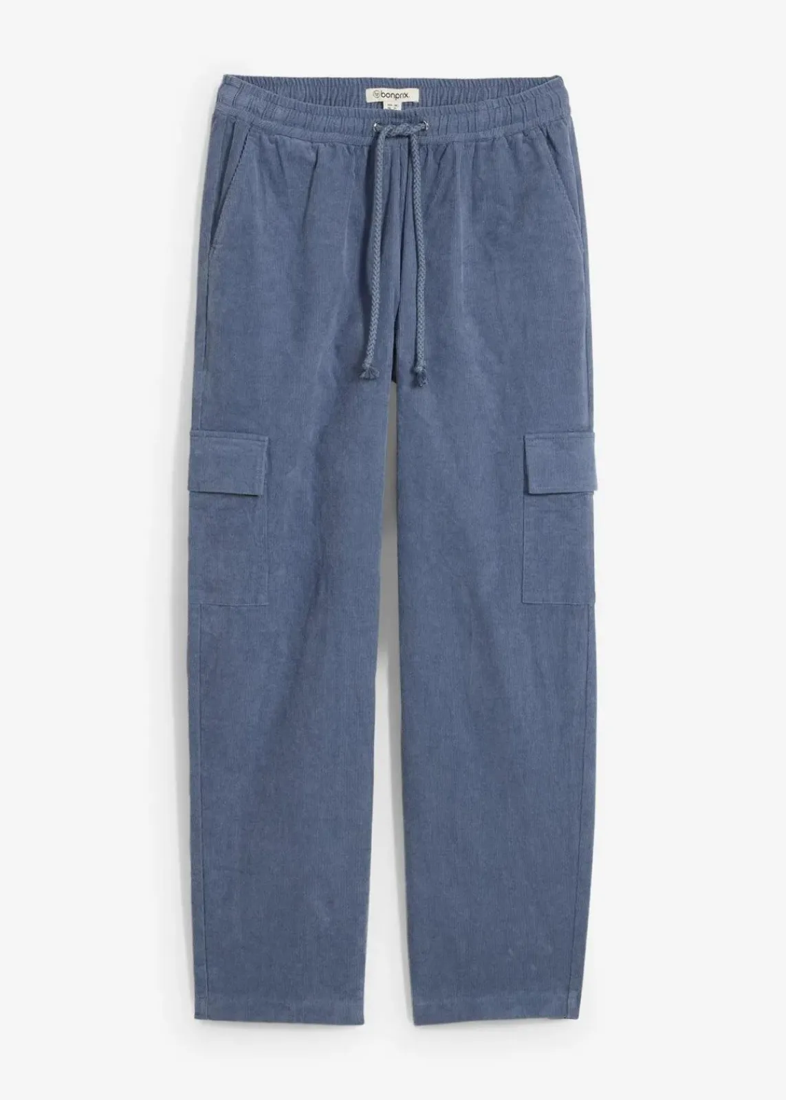 bonprix Bekleidung·Kleider|Hosen^Cordhose im Barrel-Shape rauchblau