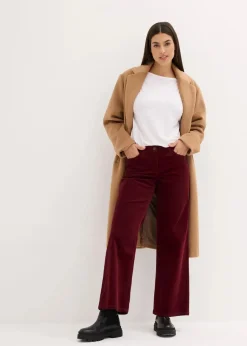 bonprix Bekleidung·Kleider|Hosen^Cordhose im Marlene-Stil ahornrot