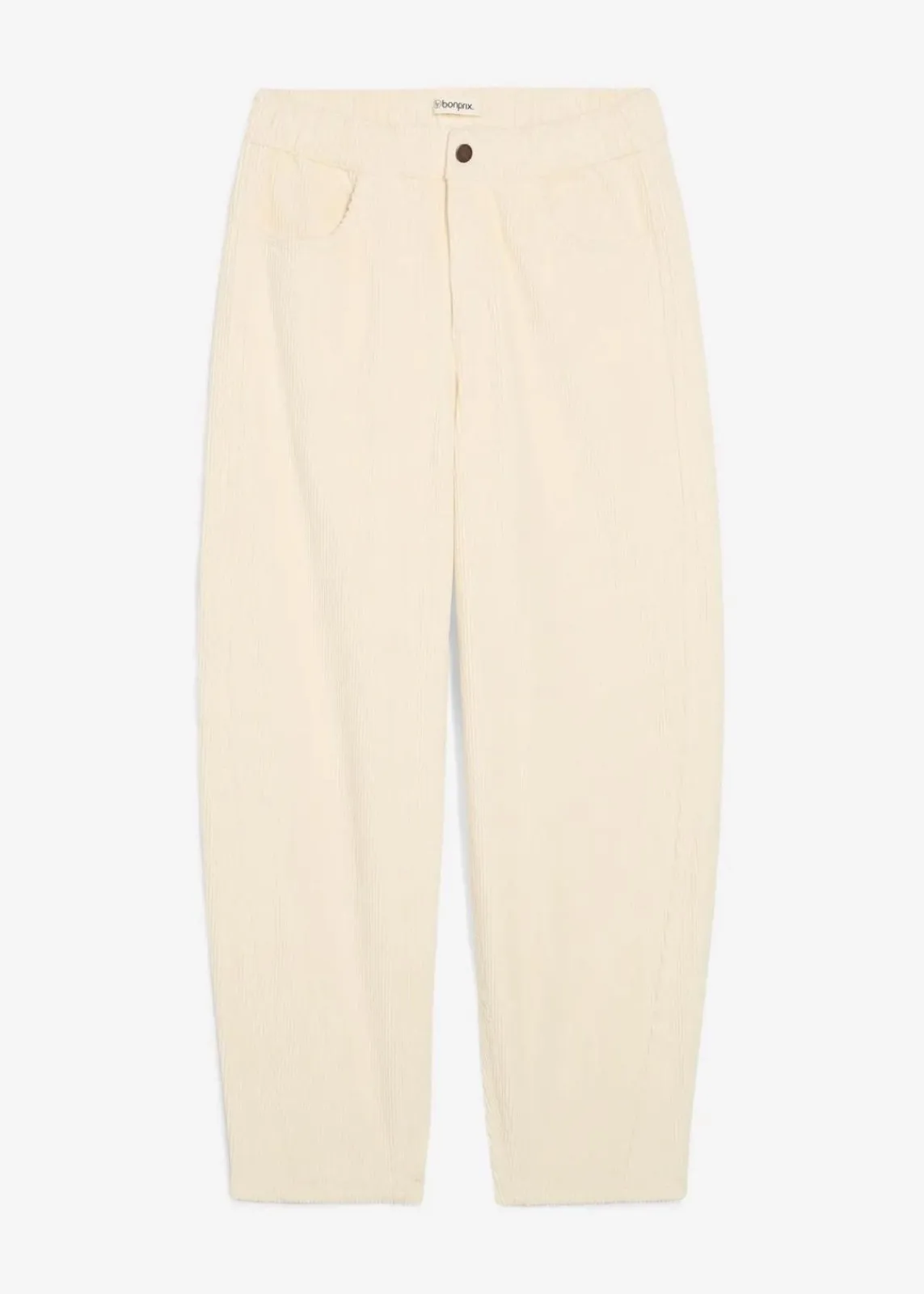 bonprix Bekleidung·Kleider|Hosen^Cordhose in Barellform naturbeige