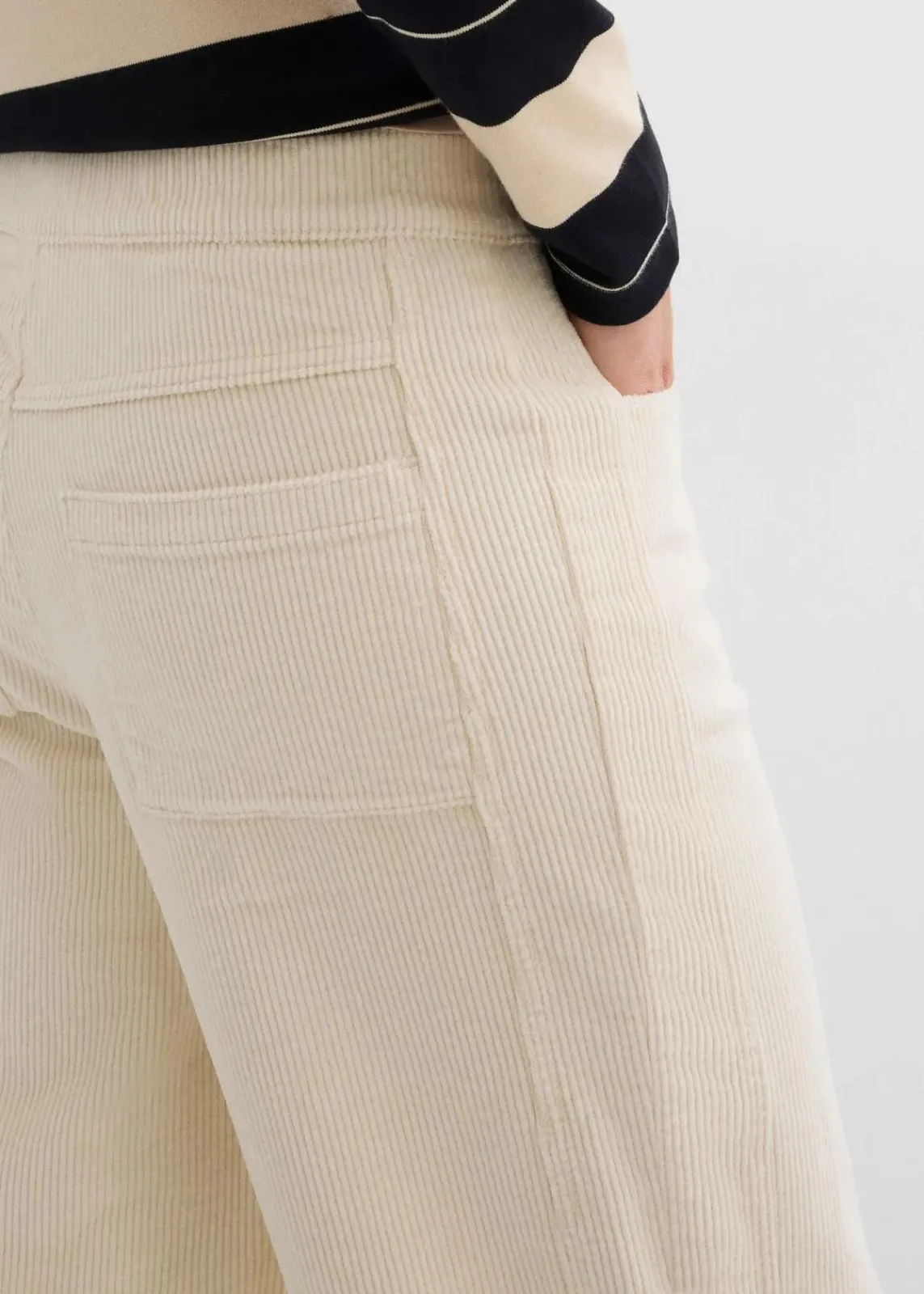 bonprix Bekleidung·Kleider|Hosen^Cordhose in Barellform naturbeige