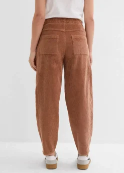 bonprix Hosen|Bekleidung·Kleider^Cordhose in Barellform schokosorbet
