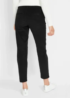 bonprix Hosen|Bekleidung·Kleider^Cordhose mit Bequembund schwarz