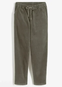 bonprix Bekleidung·Kleider|Hosen^Cordhose mit Bequembund dunkeloliv
