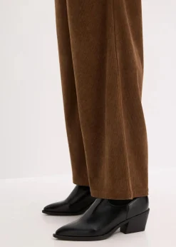 bonprix Hosen^Cordhose mit weitem Bein braun