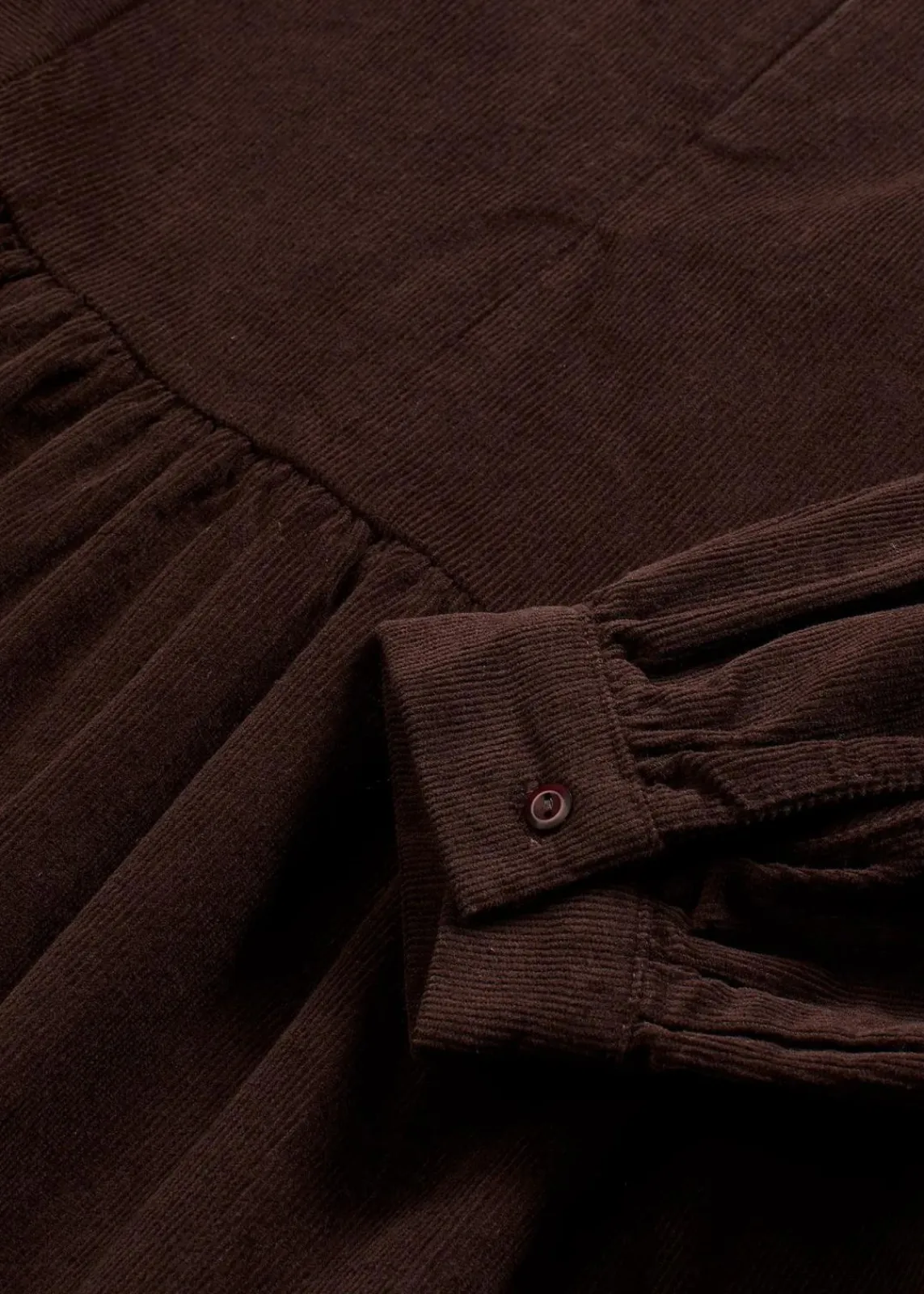 bonprix Kleider|Bekleidung·Pullover & Strickjacken^Cordkleid aus Baumwolle dunkelbraun