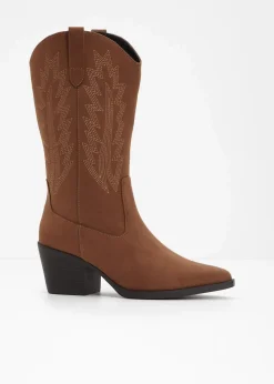 bonprix Stiefel^Cowboy Stiefel gewürzbraun