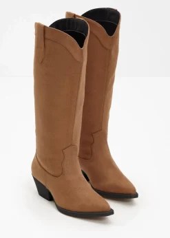 bonprix Stiefel^Cowboy Stiefel cognac