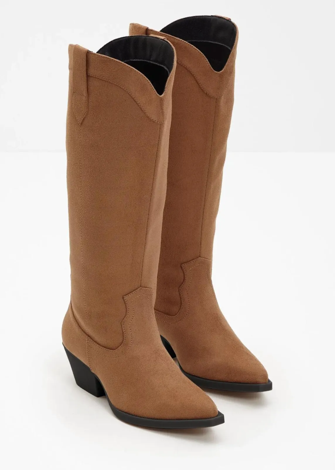 bonprix Stiefel^Cowboy Stiefel cognac