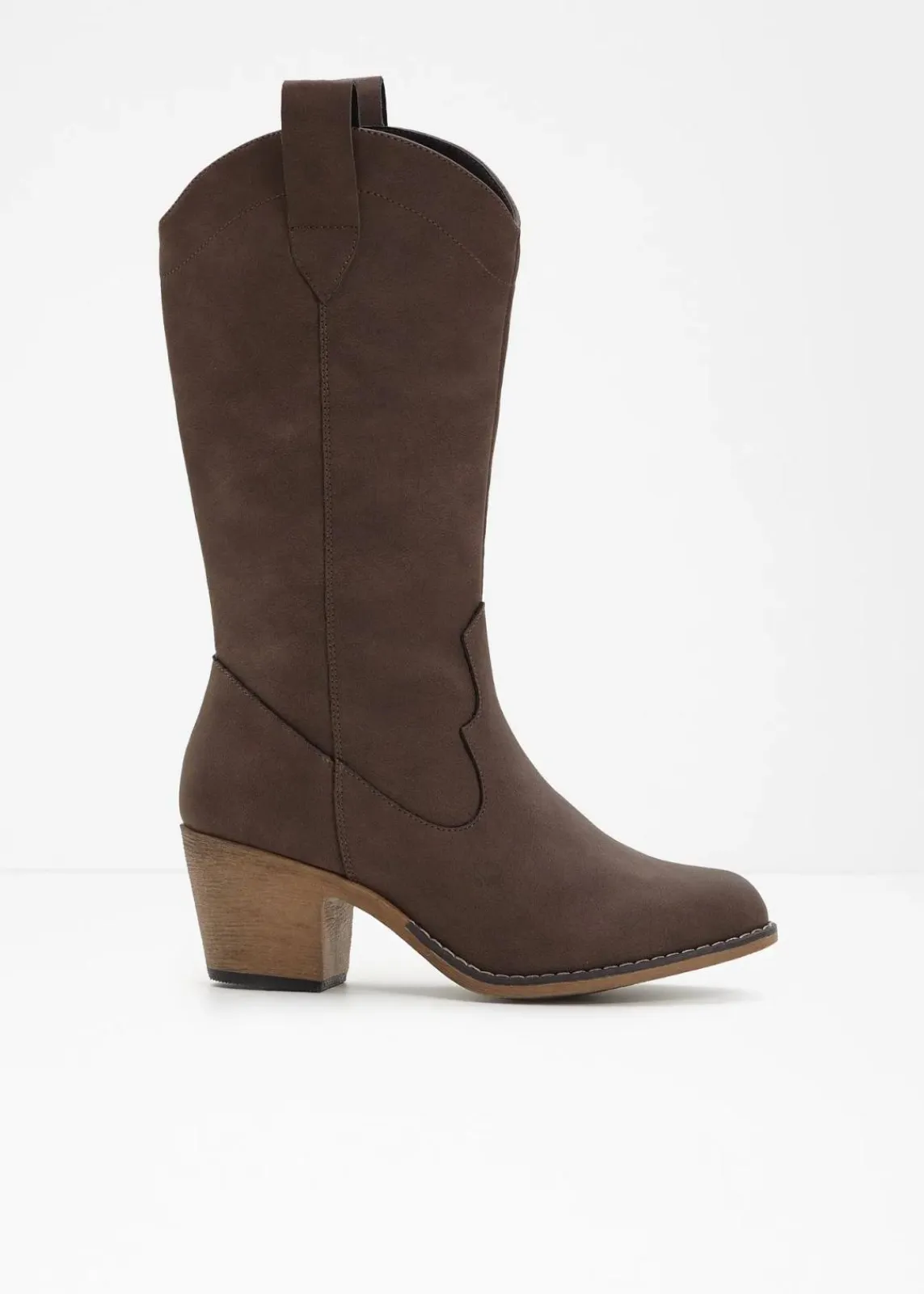 bonprix Stiefel^Cowboy Stiefel dunkelbraun