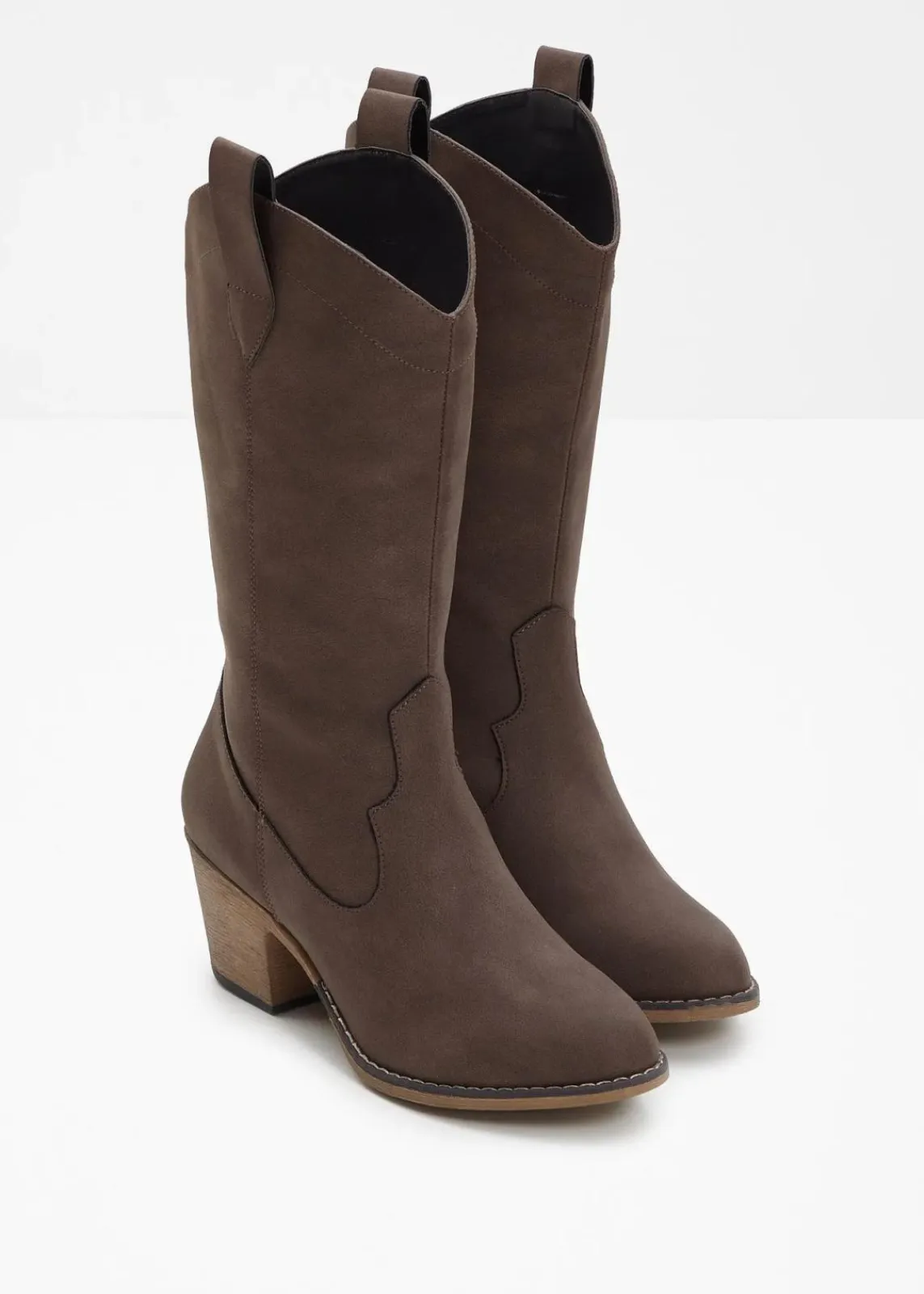 bonprix Stiefel^Cowboy Stiefel dunkelbraun