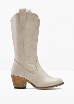 bonprix Stiefel^Cowboy Stiefel taupe