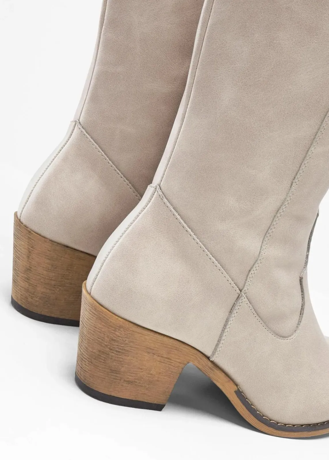 bonprix Stiefel^Cowboy Stiefel taupe