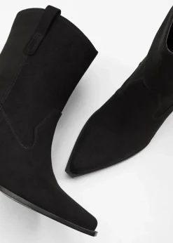 bonprix Stiefeletten^Cowboy-Boots schwarz