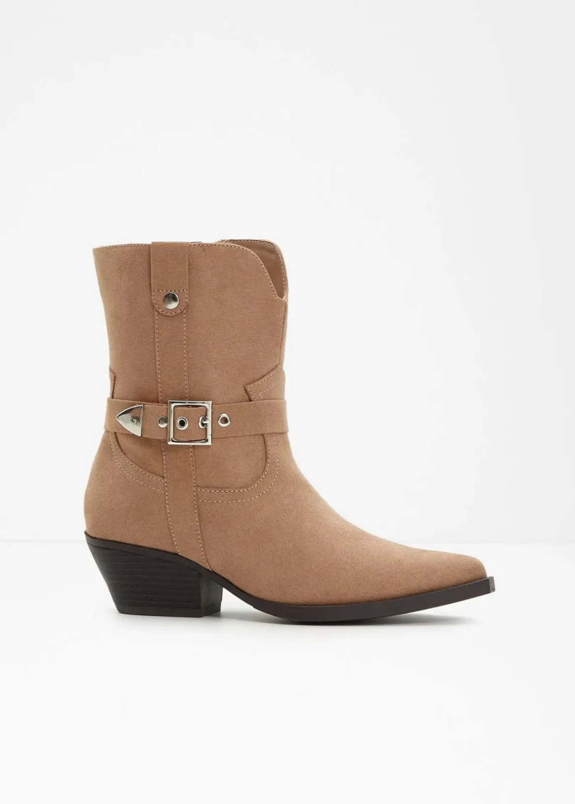 bonprix Stiefeletten^Cowboy-Boots camel