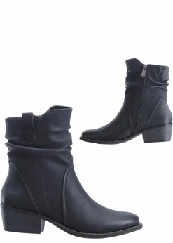 bonprix Stiefeletten^Cowboy-Boots schwarz