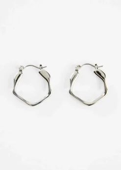 bonprix Schmuck|Schuhe & Accessoires In Spezialgrößen·Schmuck^Creolen silberfarben