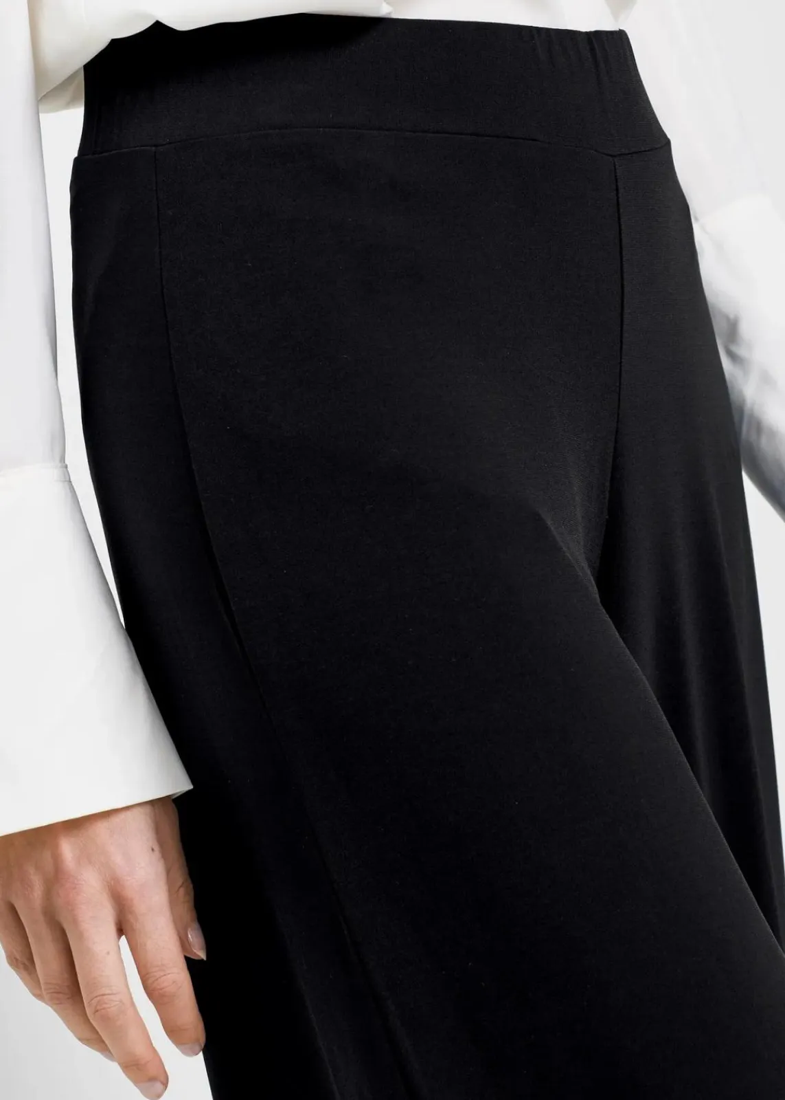 bonprix Bekleidung·Kleider|Hosen^Culotte aus Jersey schwarz