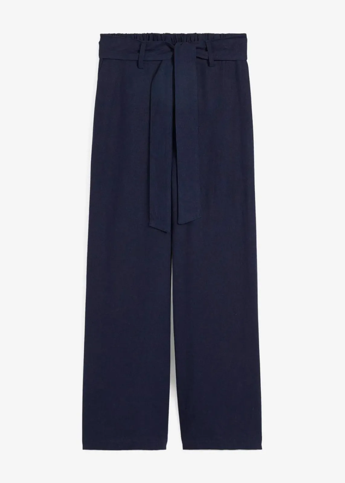 bonprix Hosen|Bekleidung·Kleider^Culotte aus luftigem Leinen-Mix dunkelblau