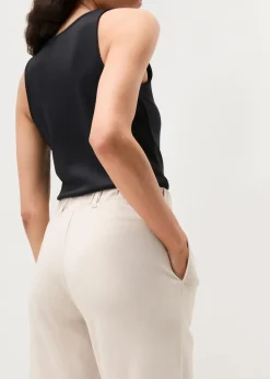 bonprix Hosen|Bekleidung·Kleider^Culotte aus reiner Bio-Baumwolle kitt