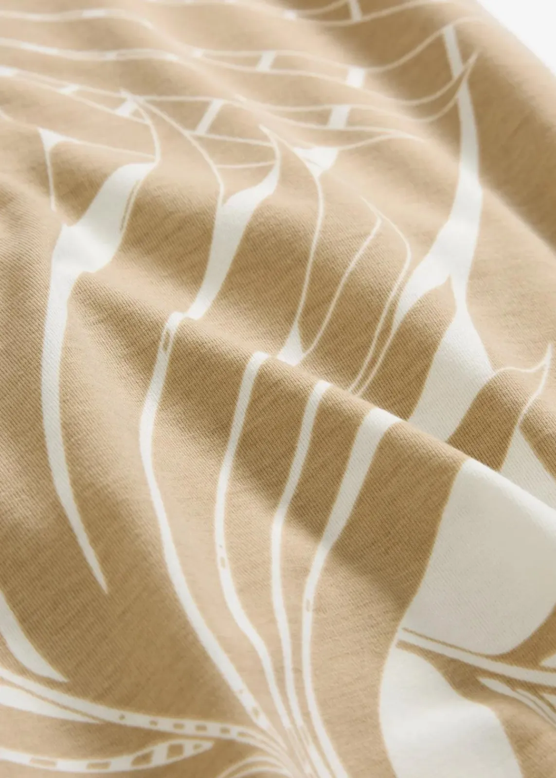 bonprix Bekleidung·Kleider|Hosen^Culotte aus softem Viskose-Mix wollweiß/new beige bedruckt