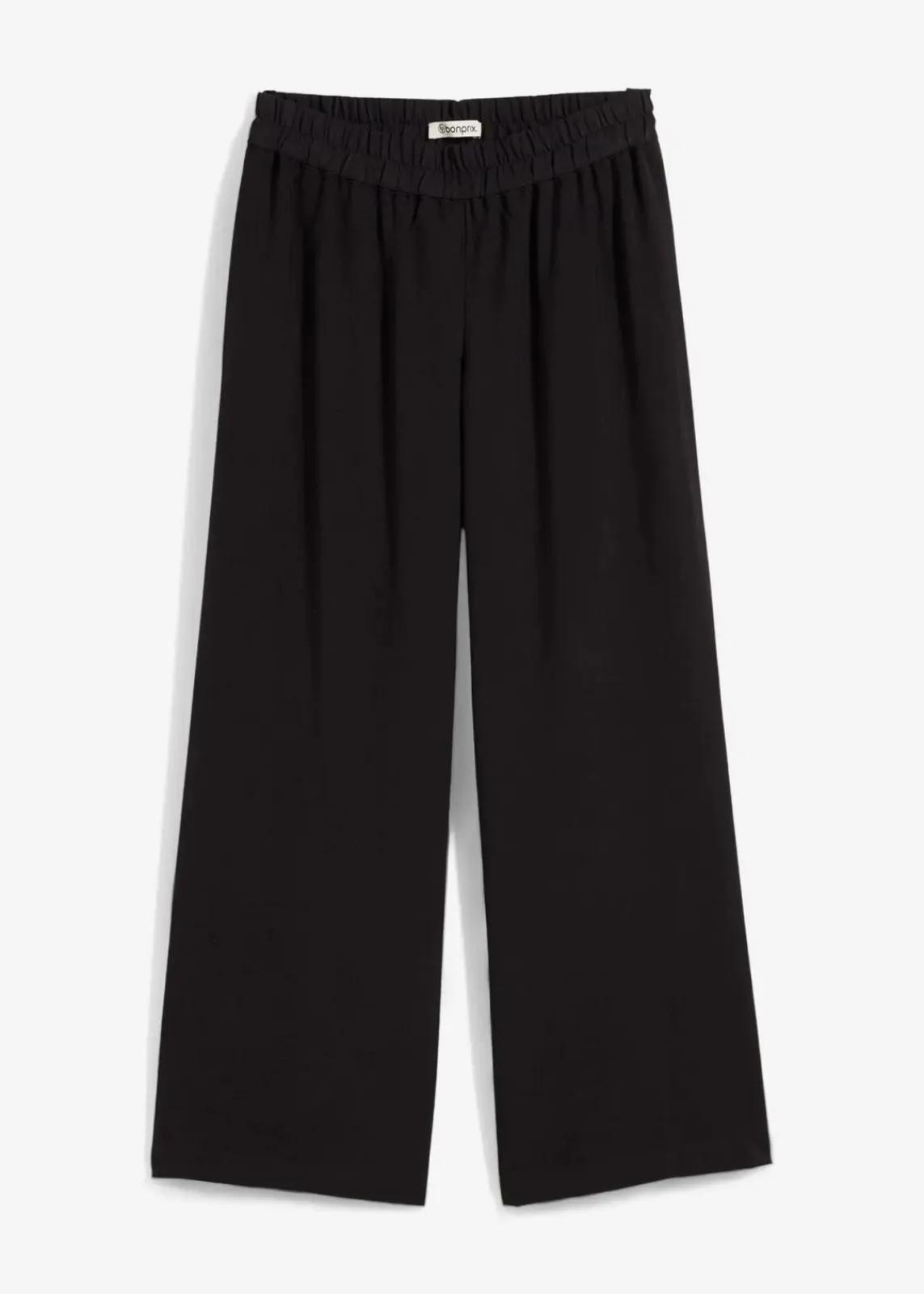bonprix Hosen|Bekleidung·Kleider^Culotte aus softem Viskose-Mix schwarz