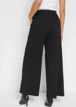 bonprix Bekleidung·Kleider|Hosen^Culotte aus Viskos-Mix schwarz