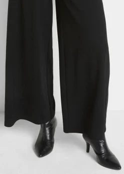 bonprix Bekleidung·Kleider|Hosen^Culotte aus Viskos-Mix schwarz
