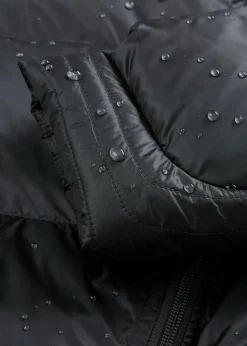 bonprix Bekleidung·Hosen|Nachhaltigere Materialien^Daunenjacke mit recycelten Daunen wasserabweisend anthrazit