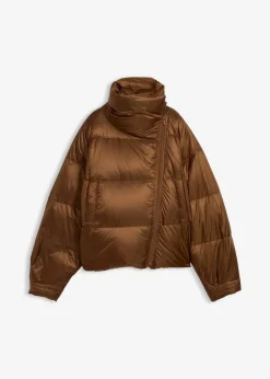bonprix Bekleidung·Hosen|Nachhaltigere Materialien^Daunenjacke mit recycelten Daunen​ wasserabweisend pimentbraun
