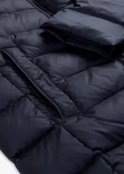 bonprix Bekleidung·Hosen|Premium^Daunenmantel mit recycelten Daunen dunkelblau