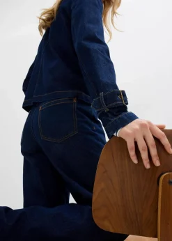 bonprix Jacken & Mäntel^Denim Trenchjacke nachtblau denim