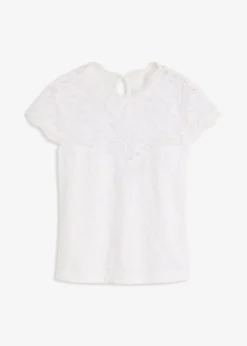 bonprix Bekleidung·Jacken & Mäntel|Blusen & Tuniken^Dirndlbluse weiß