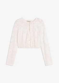 bonprix Blusen & Tuniken^Dirndlbluse weiß