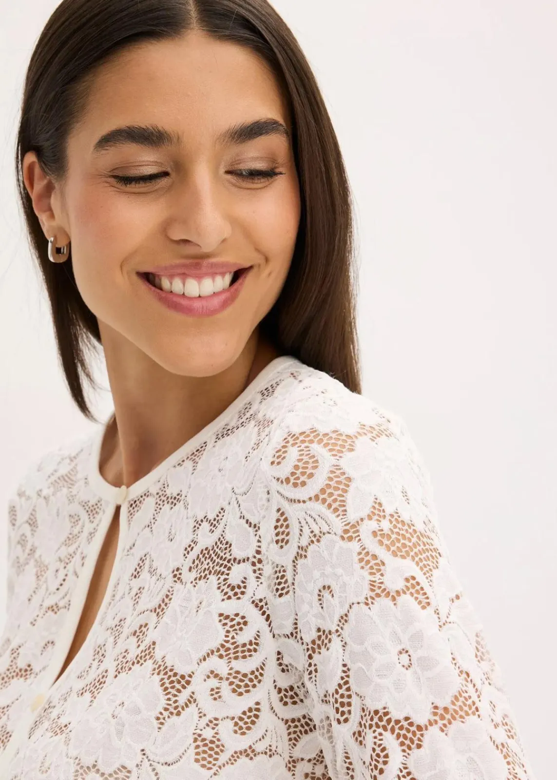bonprix Blusen & Tuniken^Dirndlbluse weiß