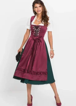 bonprix Bekleidung·Jacken & Mäntel|Blusen & Tuniken^Dirndlbluse wollweiß