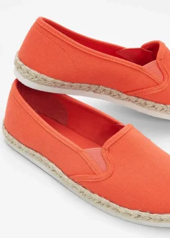 bonprix Schuhe & Accessoires In Spezialgrößen·Schuhe In Übergröße|Schuhe & Accessoires In Spezialgrößen·Elastischer Schaft^Espadrilles in Bast-Optik mango