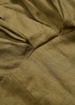 bonprix Bekleidung·Pullover & Strickjacken|Kleider^Etuikleid aus reinem Leinen dunkeloliv