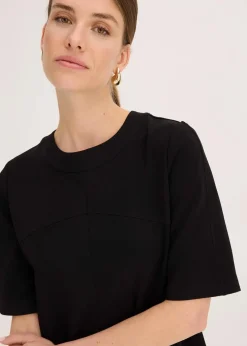 bonprix Kleider|Bekleidung·Pullover & Strickjacken^Etuikleid mit Elasthan schwarz