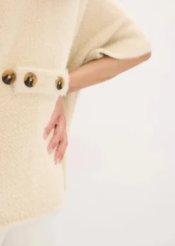 bonprix Bekleidung·Umstandsmode|Strickmode^Federgarn Strickjacke kieselbeige