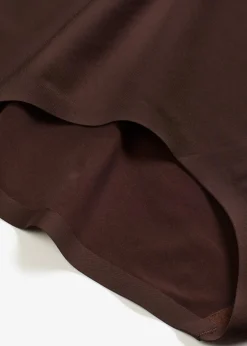 bonprix Höschen|Seamless^Feel Comfort Nahtlose Panty (3er Pack) 2x dunkelbraun + camel