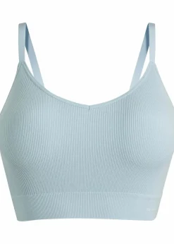 bonprix Nachhaltigere Materialien|Bhs^Feel Comfort Seamless Bustier gerippt puderblau