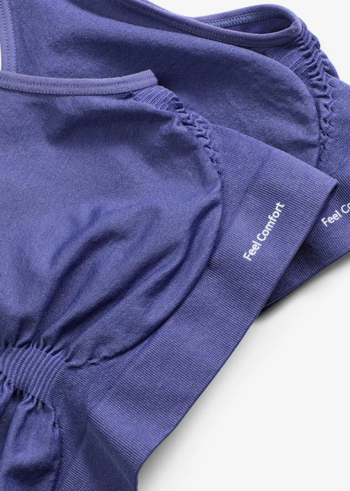 bonprix Wäsche·Basics|Wäsche·Bhs^Feel Comfort Seamless Bustier (2er Pack) 2x dunkelpazifik