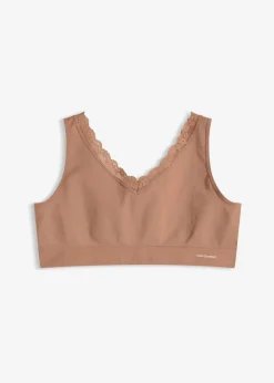 bonprix Seamless|Bhs^Feel Comfort Seamless Bralette schokosorbet