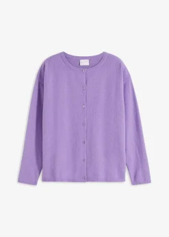 bonprix Strickmode|Pullover & Strickjacken^Feinstrickjacke softlila