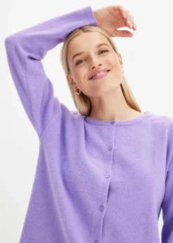 bonprix Strickmode|Pullover & Strickjacken^Feinstrickjacke softlila